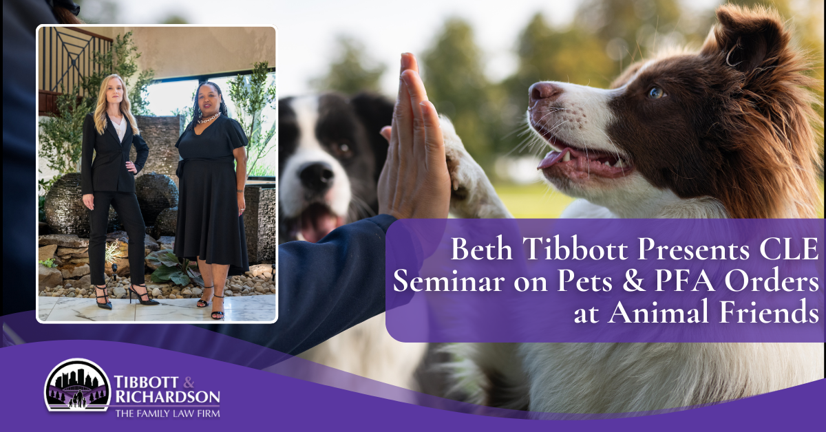 Beth Tibbott Presents CLE Seminar on Pets & PFA Orders at Animal Friends