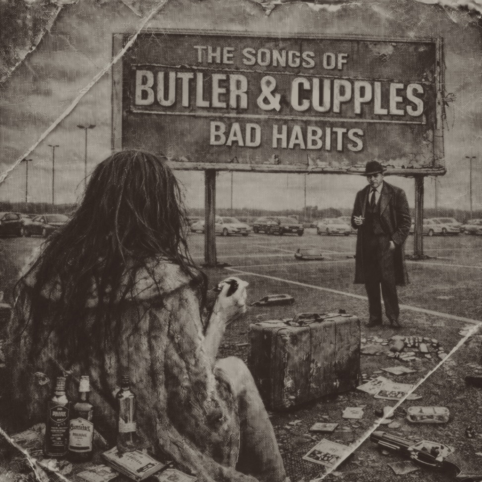 The Songs of Butler & Cupples Debuts with Gritty Rock Statement ‘Bad Habits’